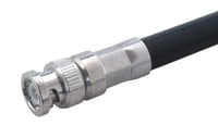 H+S BNC Straight Male Connector